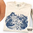 thumbnail image 2 of DND CATS SHIRT: Retro Kitten Cat Person Trendy tshirt Vintage D&D Shirt Nerdy Cute Cats Gift Tabletop Cat Dad Mom Gift, 2 of 6