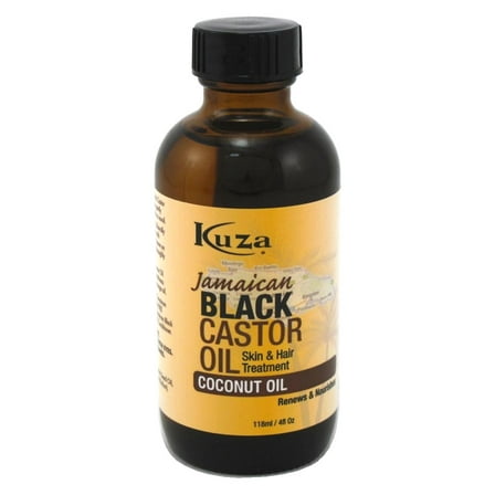 Kuza Jamaican Black Castor Oil Coconut Oil Treatment 4oz (Pack of 3)