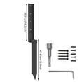 thumbnail image 6 of Opvise Heavy-Duty Steel Fence Post Repair Kit with 4.72-Inch Offset Design - No Concrete Needed, Enhanced Stability & Easy Installation for Wooden Fences, 6 of 8