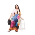 thumbnail image 2 of Oussum Women's Plus Size Kaftans Dresses Polyester Printed Long Caftan Maxi Online, 2 of 8