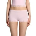 thumbnail image 3 of Bovxnpu Women's Plus Size Panties, Women's Seamless Shapewear Boyshort Panties, Women's Stretch Lace Shorts In Breathable Fabric For All-Day Underwear, 3 of 7