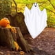 thumbnail image 4 of Decoraciones de Halloween, adornos de Halloween, regalos de Halloween. Pequeños fantasmas blancos espeluznantes para Halloween que cuelgan para decorar el patio, el porche, el interior y el exterior., 4 of 9