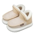 thumbnail image 2 of Botas de nieve cálidas y esponjosas para mujer, calzado cómodo con suela gruesa y suave, plataforma, botas gruesas de algodón para parejas, 2 of 5