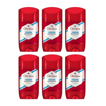 (6 Count) Old Spice High Endurance Fresh Deodorant 3 (Best Old Spice Commercial)