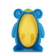 thumbnail image 4 of Last Chance 1X Urinal 1X Hook,Boys Standing Wall-Mounted Urinal (With Hook) Blue,Kids Urinal Frog Cartoon Design Boy Toilet Potty Training Urinal Wall Hung Urinal 1Pcs, 4 of 9