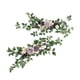 thumbnail image 2 of 2x Decoración de flores artificiales para el pasillo de la boda, decoración de sillas y sillas para ceremonias, decoración floral para el respaldo de Estilo C, 2 of 8