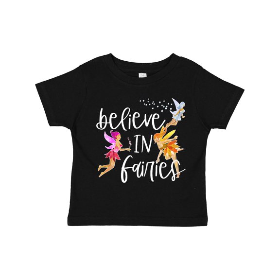 Inktastic Believe in Fairies Boys or Girls Toddler T-Shirt