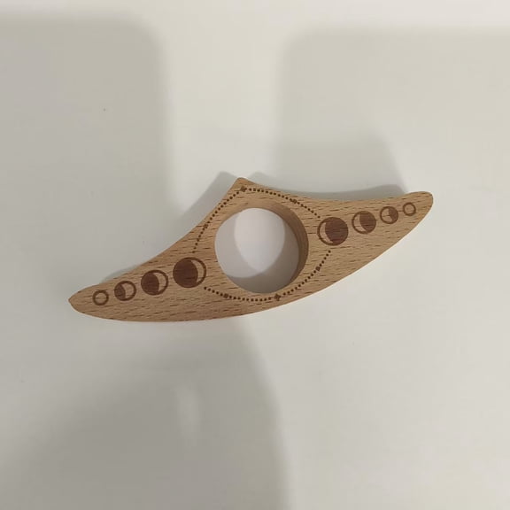 Personalised Book Page Holder - Custom Wooden Thumb Page Holder for One-Handed Reading