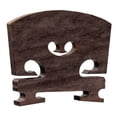 thumbnail image 4 of Grade 4/4 Violin Bridge Wooden Great Sound Brazil Ebony Pure String Sunnimix Violin Ebony Bridge, 4 of 8