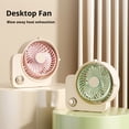 thumbnail image 5 of Dopebox Air Cooler Fan Silent Fan Portable Tent Air Conditioner Small Electric Fan, for Home, Office Desktop, Outdoor (B), 5 of 8