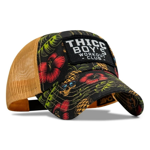 Ripstop Thicc Boys Workout Club Patch Low Profile Snapback Pineapple Express