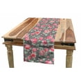 thumbnail image 1 of Flower Table Runner, Romantic Bridal Bouquet Art with Hydrangea Peony and Chrysanthemum, Dining Room Kitchen Rectangular Runner, 3 Sizes, by Ambesonne, 1 of 2