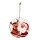 thumbnail image 1 of Adornos navideños Tarjeta colgante de madera de Navidad Decoración de árbol de Navidad de madera de doble cara Wmkox8yii gf9129, 1 of 8