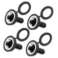 thumbnail image 4 of 20Pcs 12mm Rocker Toggle Switch Water Resistant Cap Cover, Rubber Boot with High Insulation Capability, Fit for Control Handle, Easy to Mount, 4 of 7
