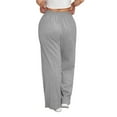 Womens Plus Size Sweatpants Plain Sweatpants Light Grey 4XL
