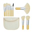 thumbnail image 3 of Set de brochas de maquillaje TB TOOLS FOR BEAUTY T4B MIMO de bambú Tamaño viaje, 3 of 3