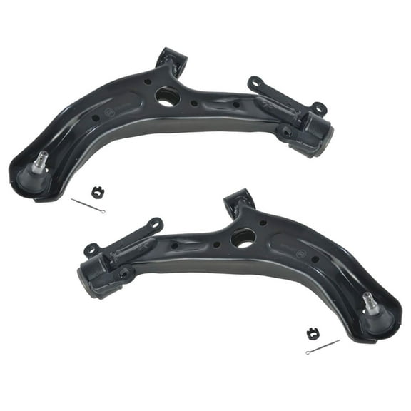 For Honda 07-08 Fit (2) Front Lower Control Arm Assembly W Bushing Ball Joint