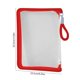 thumbnail image 3 of Ins Colorful A4 Clear Zipper File Folder Large-Capacity Clear Storage Bag For Test Papers Textbook And Miscellaneous Items, 3 of 5