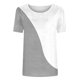 thumbnail image 4 of Puntoco Liquidación de camisetas cortas para mujer Camiseta estampada informal y de moda para mujer con cuello redondo y manga corta, 4 of 4