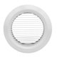 thumbnail image 2 of Rejilla De Ventilación De Aire, Cubierta De Ventilación Redonda De ABS Liviana, Malla De Nailon Desmontable Blanca De 200 Mm, Diseño Compacto Para Sala De Estar De Oficina, 2 of 7