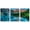 PICTURESQUE-1911-Y01, variant on IDEA4WALL 3 Piece Landscape Canvas Prints Wall Art Green Forest Mountain and Lake - 24"x36"x3 Panels