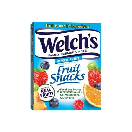 Welch's Gluten-Free Fruit Snacks, Mixed Fruit, 0.9oz, 80 Count