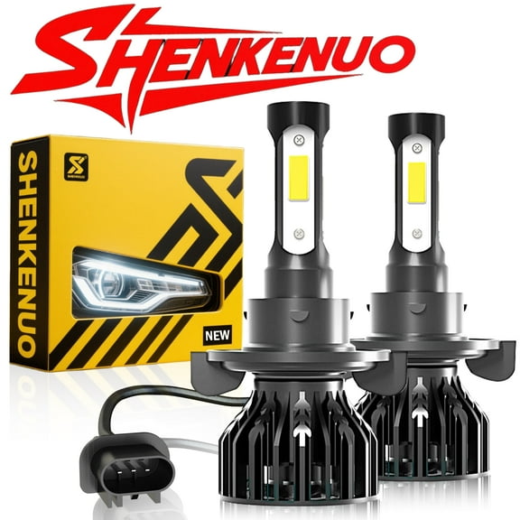 For Dodge Ram 1500 2500 2006 2007 2008 LED Headlight Bulbs H13 9008 High and Low Beam 2pcs