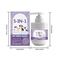 thumbnail image 3 of TIELUTT Shampoo for and Cats with Natural Oatmeal Formula Gentle Cleansing and Soothing for Sensitive Saddlebag Dogs Dog Harness Accessories Dog Accessories Nearby Accessories for Dogs Accessories Do, 3 of 8