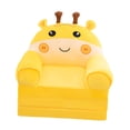 thumbnail image 2 of Sofá de sofá de sofá plegable para niños reclinables livianos lindos sillón de sillón para niños Cama de sofá para guardería, dormitorio, sala de Amarillo, 2 of 9