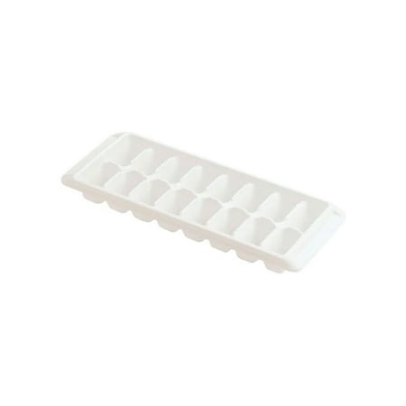 Rubbermaid Ice Cube Tray, Plastic, White (Best Ice Trays For Cocktails)