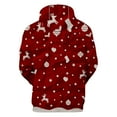 thumbnail image 2 of Chandail de Noël pour Hommes Mode Décontractée Chandail de Noël en Molleton Impression Numérique Chandail à Capuche Chandail de Noël pour Hommes Mode pour Hommes, 2 of 5