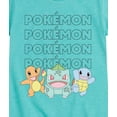 thumbnail image 3 of Pokémon - Starter Trio Pastel - Girls Fitted Short Sleeve T-Shirt, 3 of 6