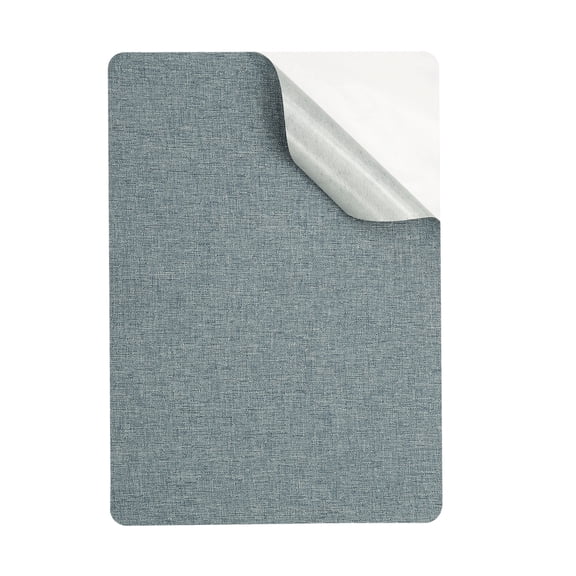 8x11 Inch Linen Repair Patches, Self-Adhesive Fabric Patch for Sofas Tote Bags Furniture Car Seats Clothes Tents, Blue