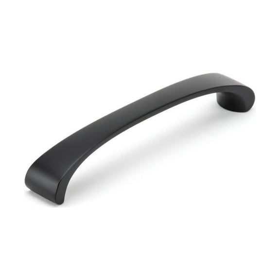 Richelieu BP82871128900 5-1/16" Center To Center Arch Cabinet Pull - Black