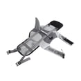 thumbnail image 3 of LAZIOEGR Dog Shark‑Style Life Jacket – Adjustable, Quick‑Release, Foam‑Core Safety Vest for Pets (M), 3 of 8