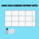 thumbnail image 2 of Calendario de pared extra grande | Planificador y Programa Detallado para Todo el Año | Diseño llamativo | Superficie grabable y fácil de limpiar | Decoración del hogar, la oficina, el aula | Amplio, 2 of 7