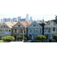 thumbnail image 2 of Frances, Stephanie 32x18 Black Ornate Wood Framed with Double Matting Museum Art Print Titled - Painted Ladies 1, 2 of 4