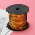 thumbnail image 3 of 6mm Sequin String for Clothing, Shoes, Crafts, 100 Yard Decorative Accessory, Premium Metallic Sequins, 3 of 7