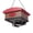 Red, variant on Kingsyard Upside Down Double Suet Feeder with Metal Weatherproof Roof, Recycled Plastic Bird Feeder for Outdoors Hanging, Great for Attracting Woodpecker, Nuthatch, Titmouse, Green