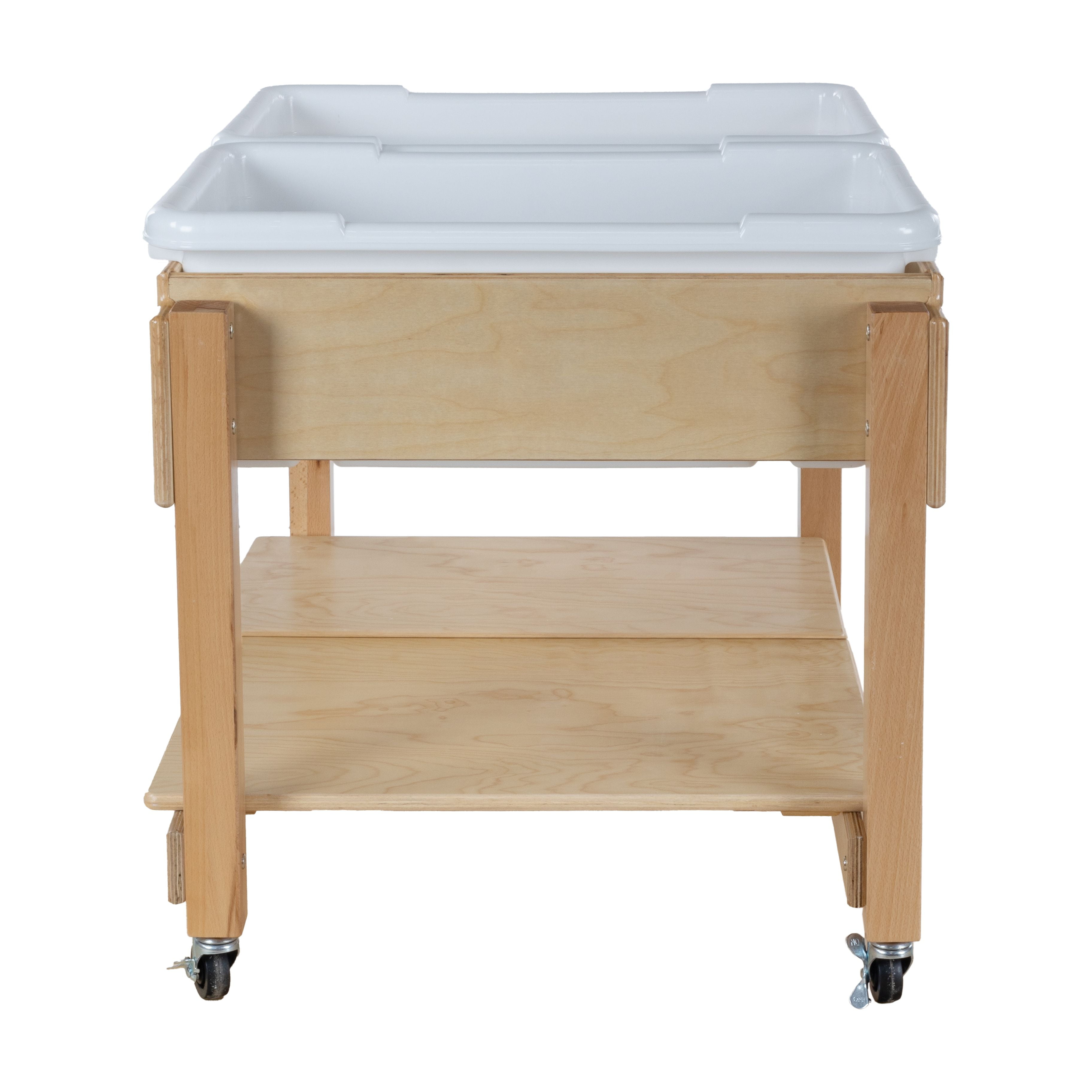 Wood Designs Children Dual Sand and Water Play Table