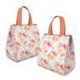 thumbnail image 2 of Pioneer Flower Floral Print Pattern Insulated Lunch Bag for Women & Adults,Large Portable Soft Cooler Lunch Bag,Thermal Food Storage Tote with Pearl Cotton,8.66L,8.75x5.75x9.5 Inch, 2 of 6