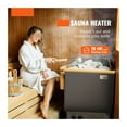 thumbnail image 2 of Chauffage de Sauna, Poêle de Sauna Électrique, Chauffage de Sauna pour Bain à Vapeur avec Commandes Intégrées, Température Réglable, Installation Sans Effort, 2 of 6