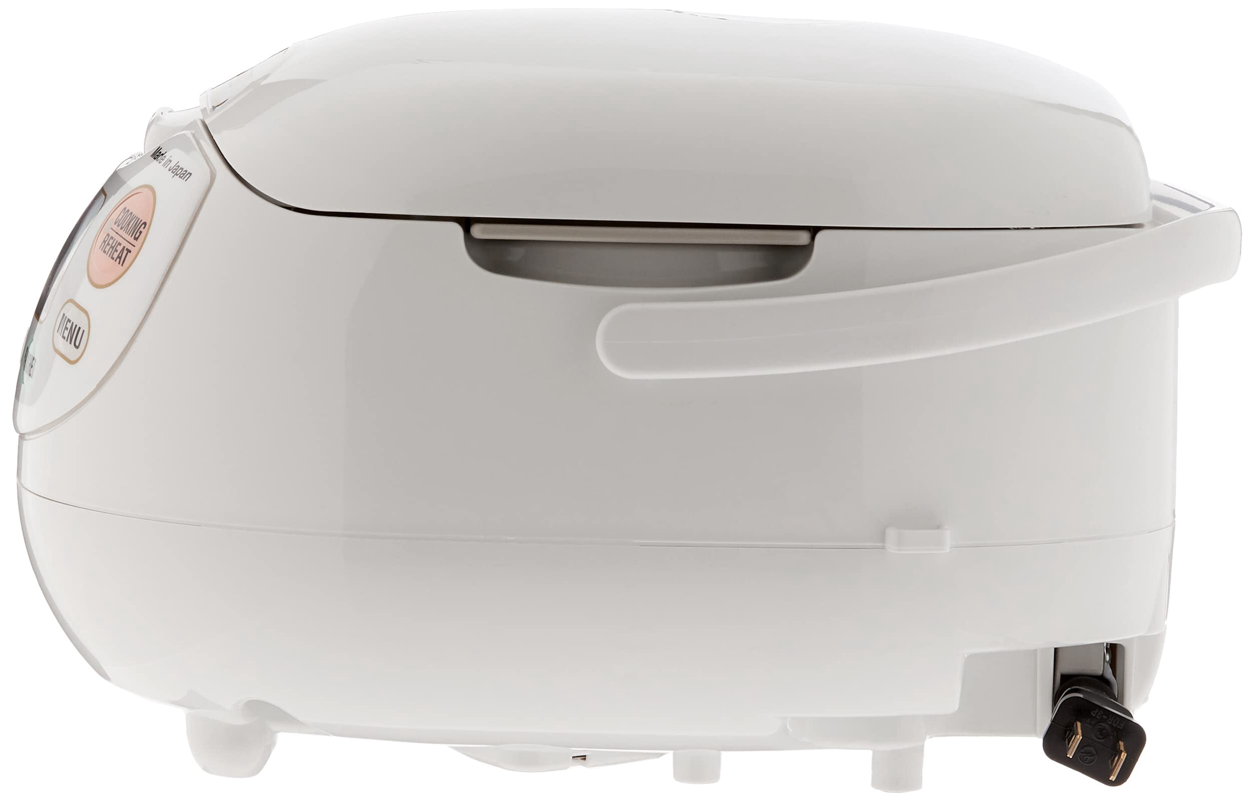 Zojirushi NS-ZCC10 5.5-Cup Neuro Fuzzy Rice Cooker & Warmer, Premium White, Made in Japan