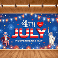 thumbnail image 7 of Patriotic Design Independence Day Celebration Banner Colorful Fireworks Fourth of July Decoration for National Day Event Holiday Party, 7 of 7