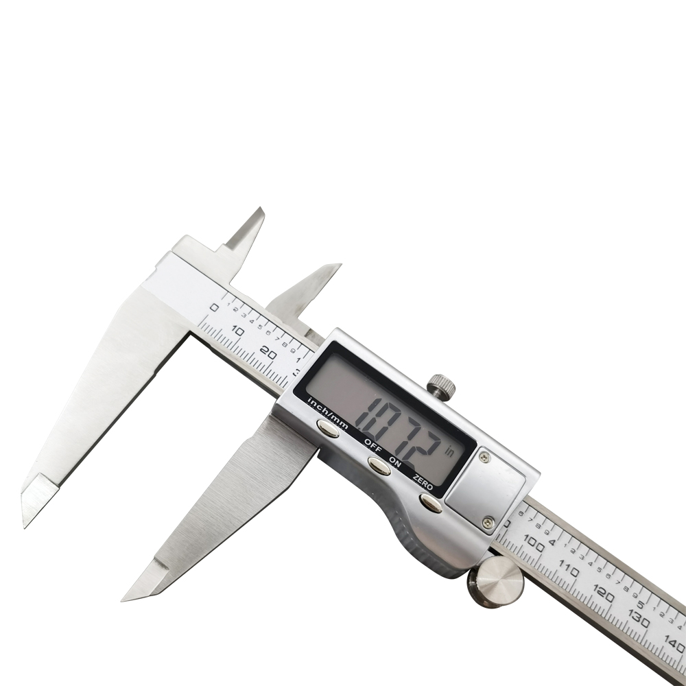 Digital Display Electronic Vernier Caliper 12" Stainless Steel Measuring Tool 300mm