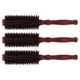thumbnail image 1 of Cepillo de Cabello Redondo, Mantenga El Cabello Rollito Brillante Cepillo para El Cabello 3pcs Elimina la Caspa Con de Madera para El Salón, 1 of 7