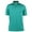 Algiers Blue, variant on Monterey Club Men's Hidden Placket Lightweight Solid Golf Polo Shirt #3660