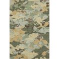 thumbnail image 2 of Addison Rugs Mayfield Premium Machine Washable Transitional Abstract Olive Rectangle Rug, 3' x 5', 2 of 8