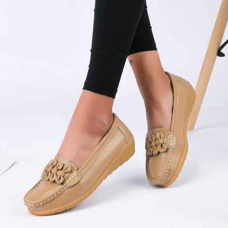 

Slip On Women Comfort Walking Flat Loafers Casual Shoes Driving Loafers Walking Shoes For Women