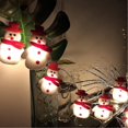 thumbnail image 4 of 1,5 m 10led muñeco de nieve árbol de Navidad Led guirnalda de luces decoración navideña Compatible con el hogar (blanco cálido) 1 Uds, 4 of 5